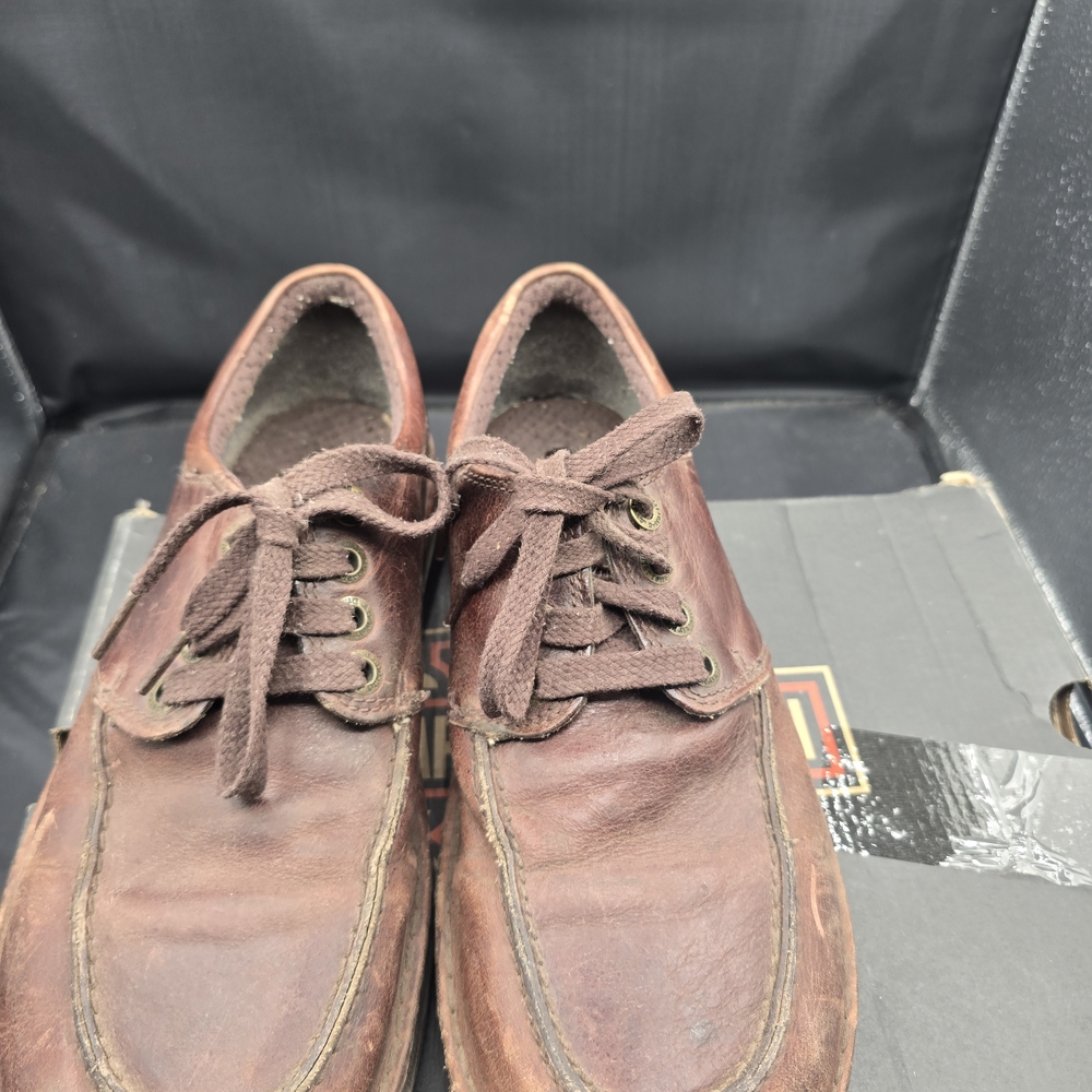 Dr. Martens Brown Leather Boat Shoes